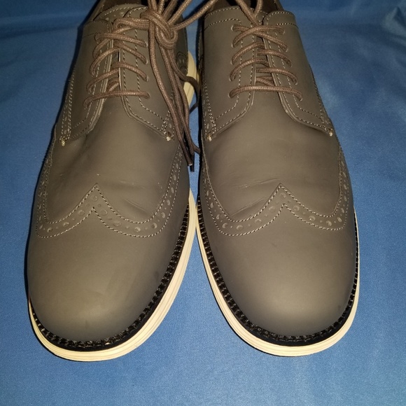 Cole Haan Originalgrand Oxford Shoes 10M Gray - Picture 3 of 7